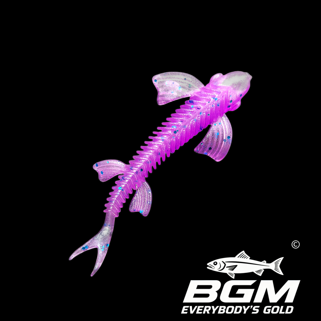 BigGoldmine Fork Tail Swimbait – Soft Plastic Finesse Lure for Freshwater & Saltwater