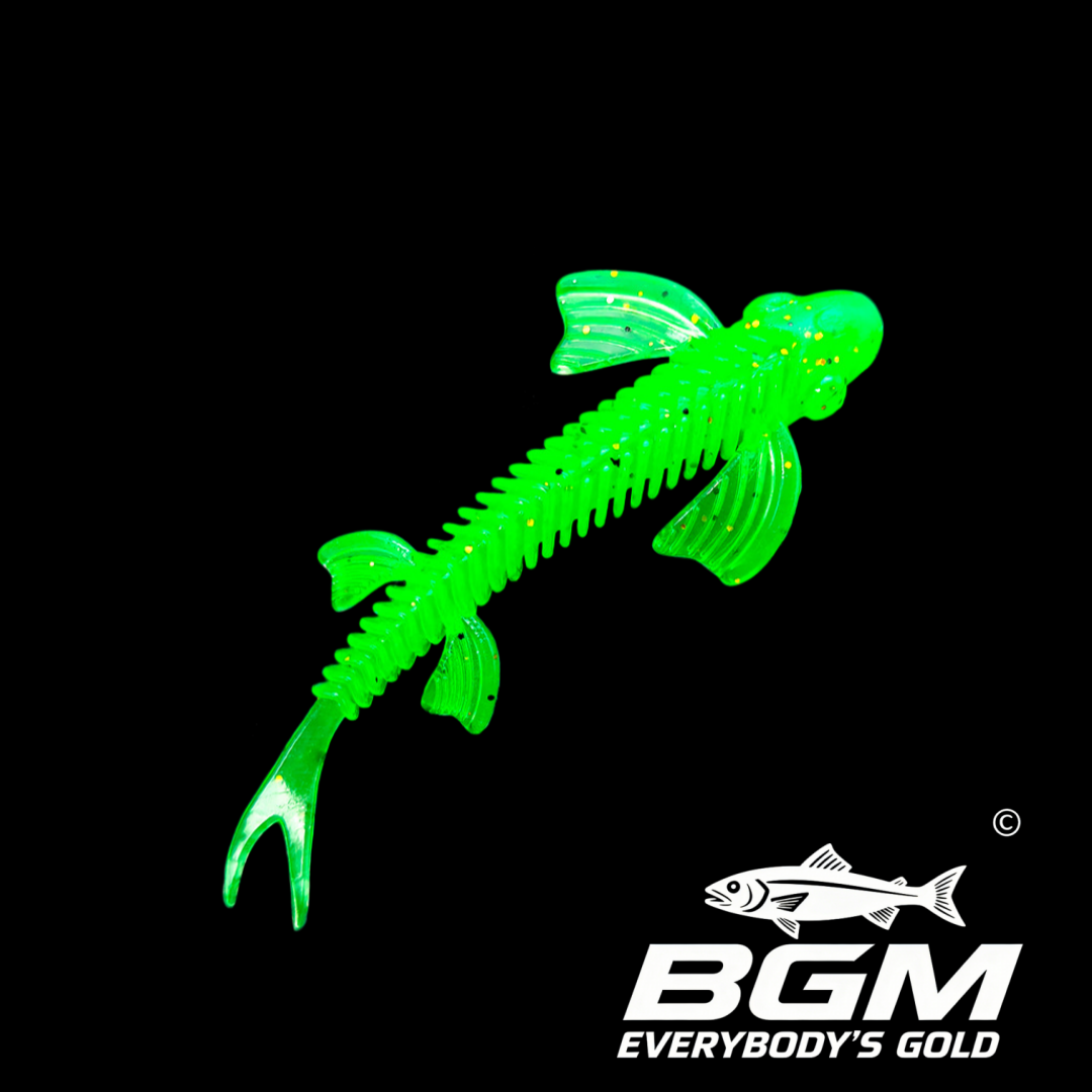 BigGoldmine Fork Tail Swimbait – Soft Plastic Finesse Lure for Freshwater & Saltwater
